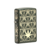 فندک زیپو 29589 ALL AROUND LEAF DESIGN LASER
