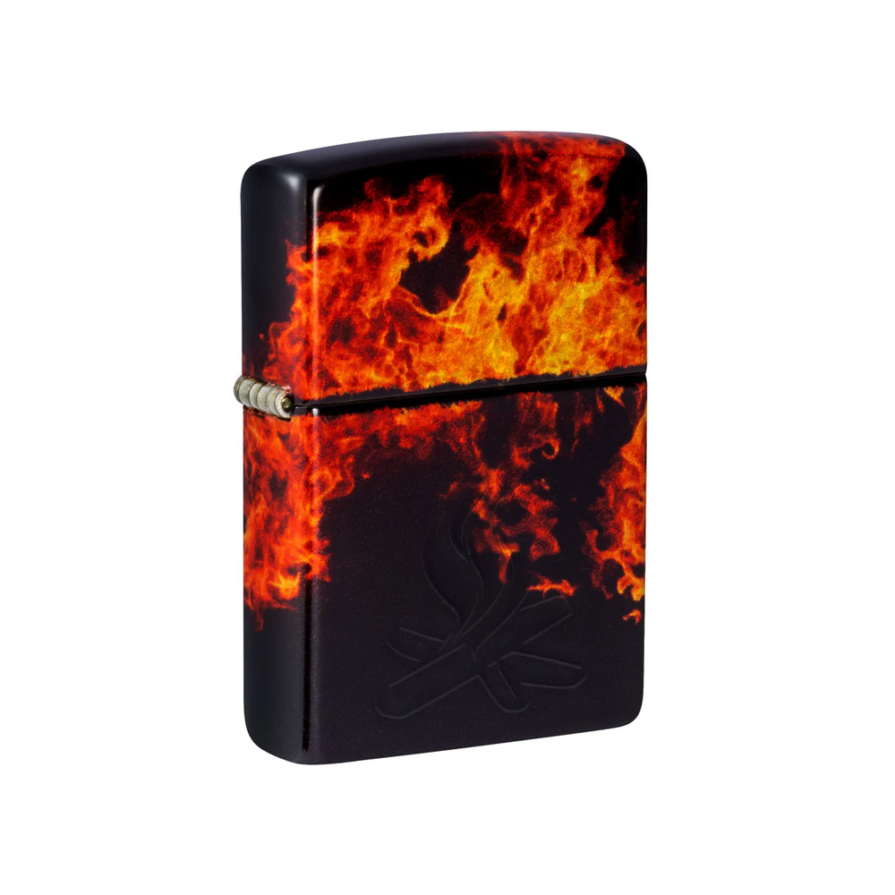 فندک زیپو 46389 48458 CAMPFIRE DESIGN