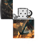 فندک زیپو 46284 49352 KNIGHT AND DRAGON DES