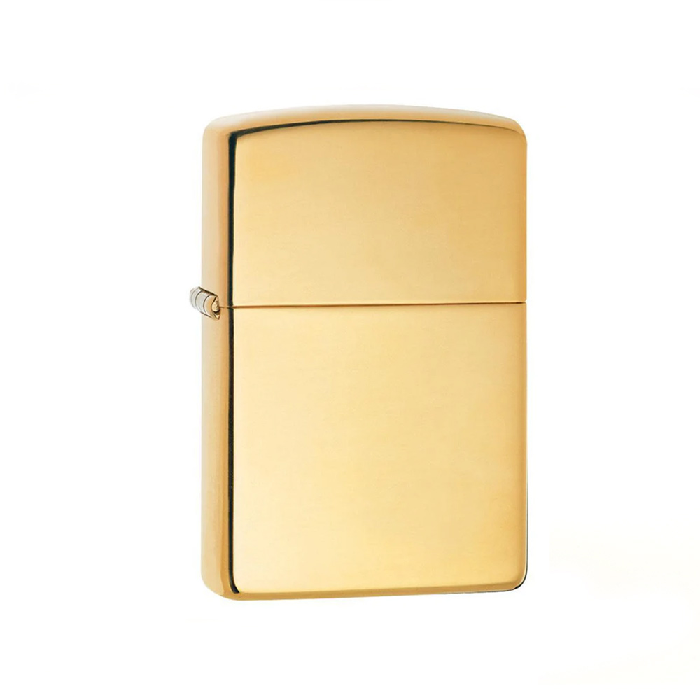 فندک زیپو 254B-HP BRASS W/O SOLID BRASS