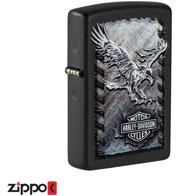 فندک زیپو 28485 218 H-D IRON EAGLE