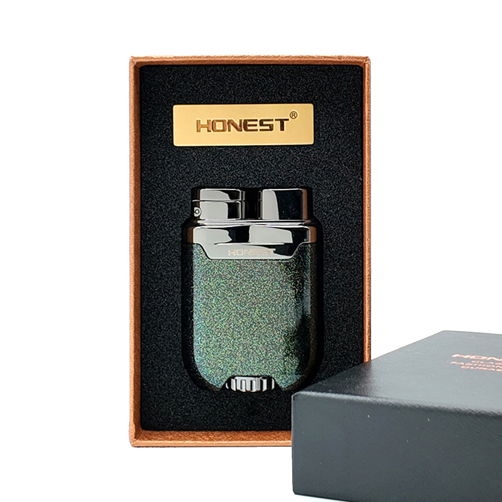 فندک اتمی برند honest بدنه فلزی دارای پیچ تنظیم مدل LIHN-1680