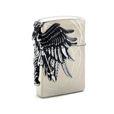 Zorro Gasoline Lighter | Zorro Metal Body Original Angel Design