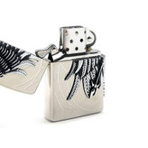 Zorro Gasoline Lighter | Zorro Metal Body Original Angel Design