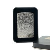 فندک بنزینی زورو بدنه فلزی طرح گل مدل LIZ0-1077