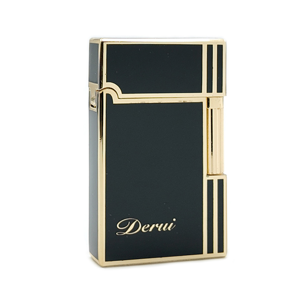 فندک گازی  derui بغل زن بدنه لاکی  مدل LIDR-1114 اورجینال