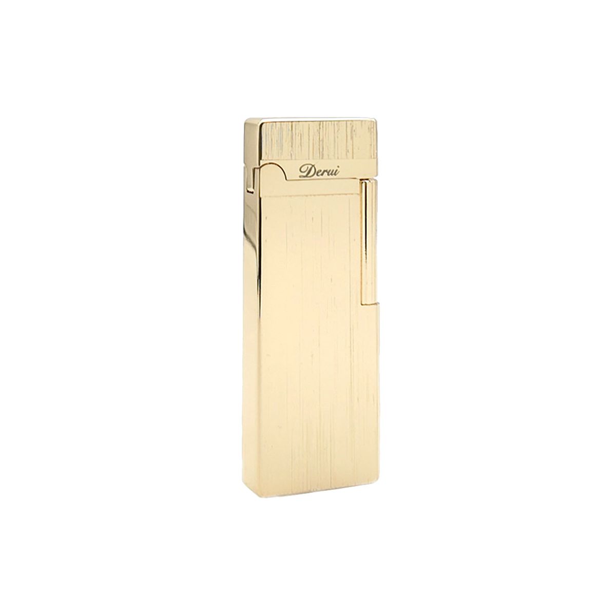 فندک گازی derui بدنه فلزی اسلیم مدل LIDR-1162